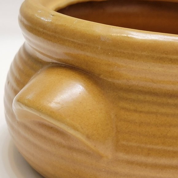 Vintage Handmade Art Pottery Lidded Serving Dish Casserole with Lid - Picture 4 of 8